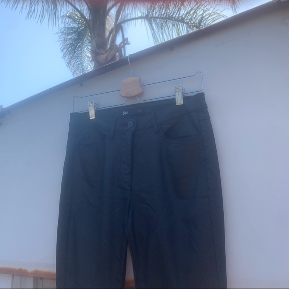 3x1 waxed denim black jeans - Picture 2 of 5